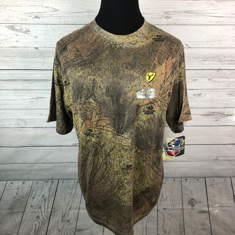 NEW Robinson Scent Blocker Camo T-Shirt Mens L